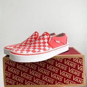 VANS checkerboard slip-on